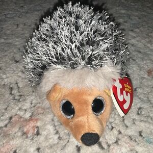 TY Beanie Baby SPIKE the Hedgehog Plush 6"Mint tags Stuffed Animal Toy New